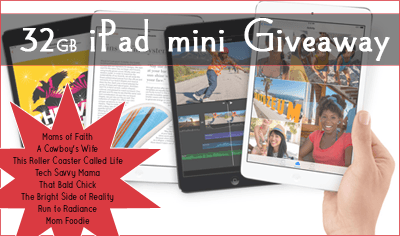 32 GB iPad mini Giveaway (ends 9/30) via @thatbaldchick