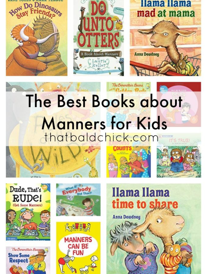 The Best Books About Manners at thatbaldchick.com