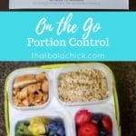 Don't let your diet get sidelined by a busy schedule! Take control with on the go portion control with @Rubbermaid #BalancedBites! AD