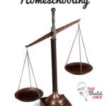 Learn the Advantages and Disadvantages of Homeschooling at thatbaldchick.com #homeschool #homeschooling
