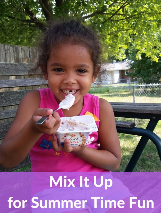 Mix It Up for Summer Time Fun with Yoplait Mix-Ins