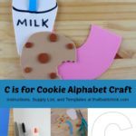 C is for Cookie Alphabet Craft at thatbaldchick.com