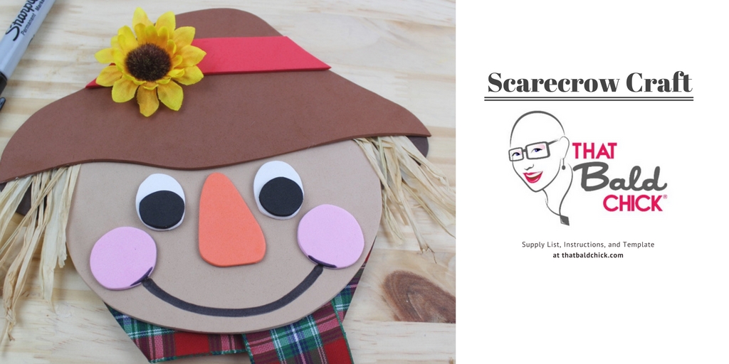 scarecrow craft at thatbaldchick.com