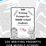 100 writing prompts for middle school students