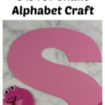 Get the supply list, instructions, and templates for this S is for Snake Alphabet Craft today! #homeschool #teacher #alphabet #abcs #lotw #free #printable