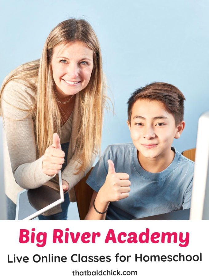 Live Online Classes for Homeschool from Big River Academy
