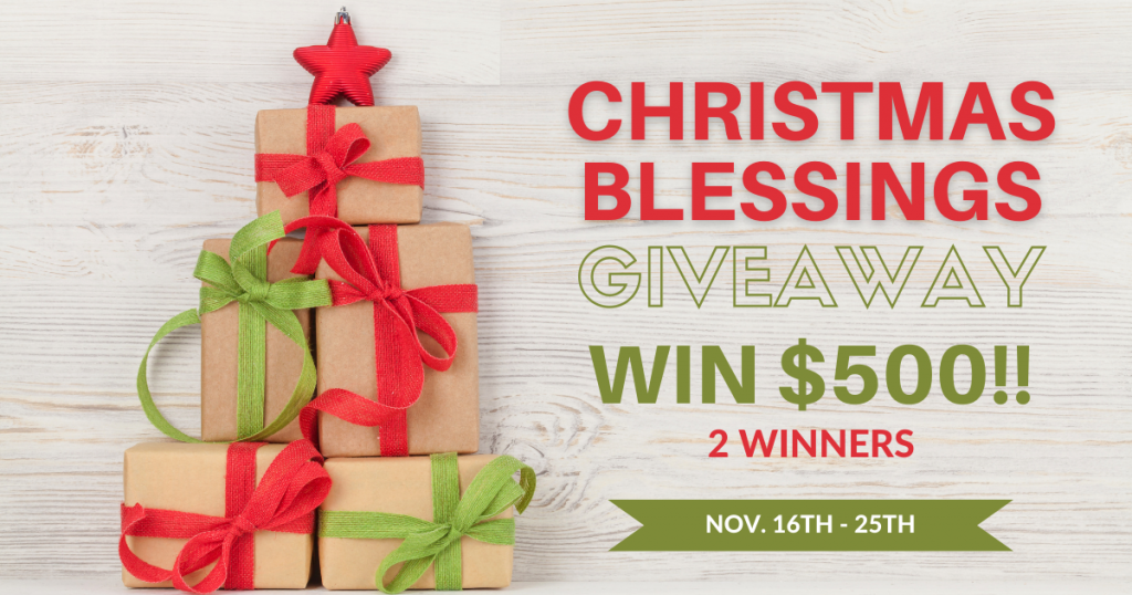 Christmas Blessings Giveaway FB