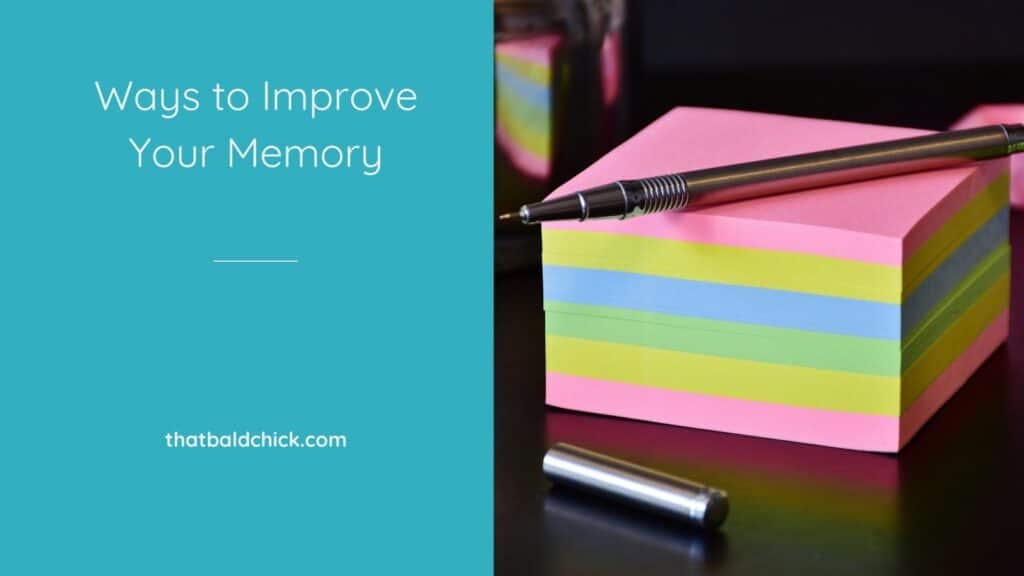 ways to improve your memory