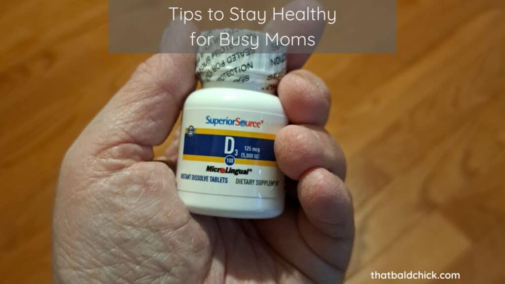 tips to stay healthy for busy moms